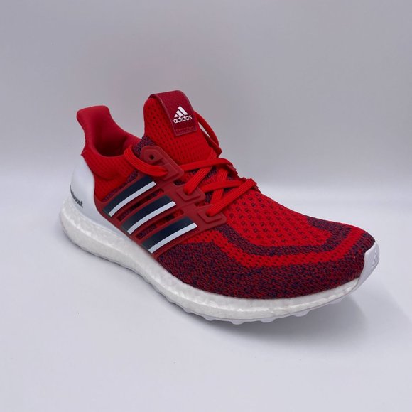 Adidas Ultraboost 2.0 DNA X PE Red Mens Shoes - Picture 7 of 8